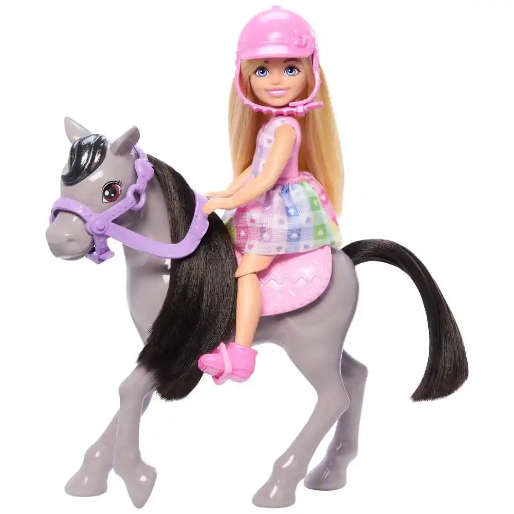Barbie Muñeca Chelsea Paseo en Pony