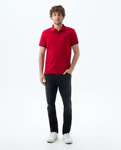 Camiseta Hombre Rojo Talla M 800G001_ROJ191758 Americanino