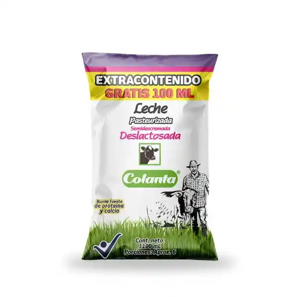 Colanta Leche Deslactosada Fresca