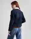 Chaqueta Mujer Azul Talla M 329G005_AZU174429 Americanino
