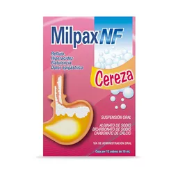 Milpax NF Alginato + Bicarbonato de Sodio + Carbonato de Calcio