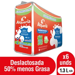 Alqueria Leche Líquida Deslactosada Semidescremada