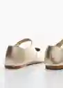 Zapatos Hanna Oro Talla 24 Niñas Mango