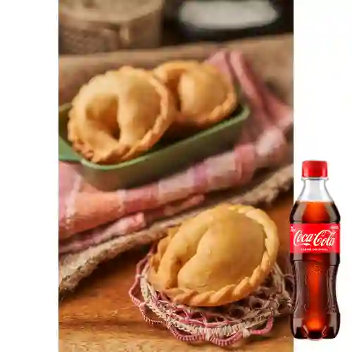 Combo Empanada de Queso + Coca Cola Original 400 ml
