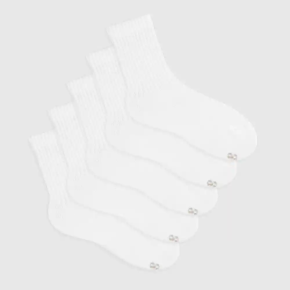 Media Larga Elaborada Con Algodón Kaffi Kd X5 Gef Talla 8-10