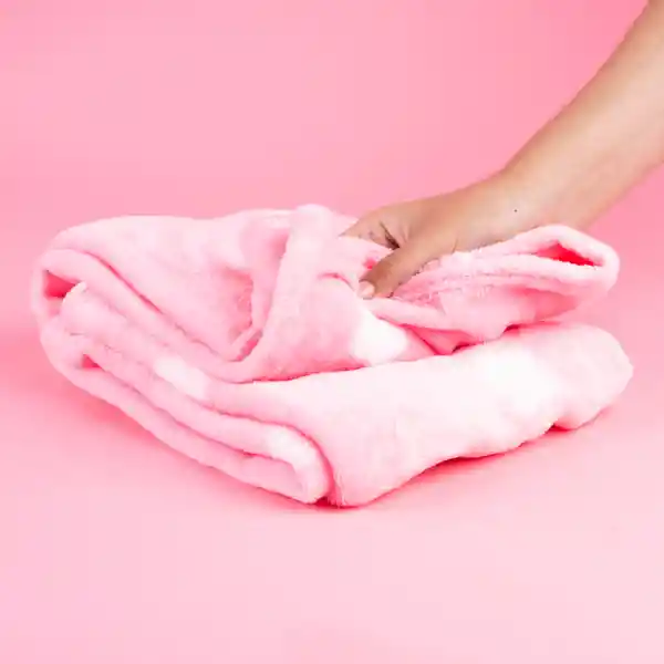 Manta Estrellas Rosa Serie Miniso