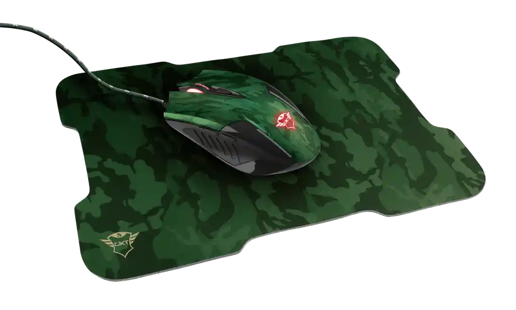 Trust Combo Gxt 781 Rixa Camo 2-1 Mouse Y Mouse Pad