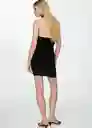 Vestido Blink Negro Talla XS Mujer Mango