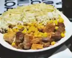 Mazorcada De Poll a De Pollo Y Carne