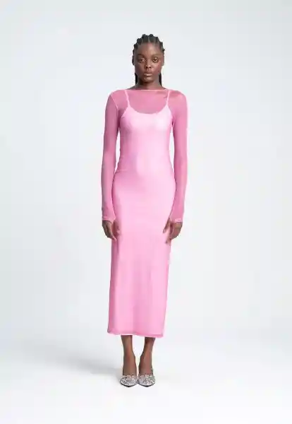 Vestido Daniela Salcedo Rosado Talla XS Arkitect