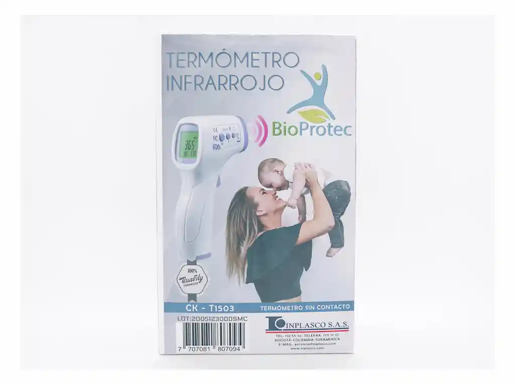 Bioprotec Termometro Infrarojo