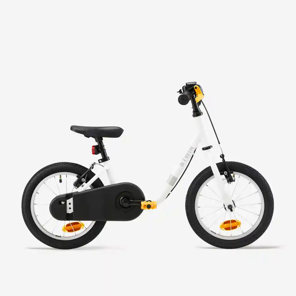 Bici Discover 100 Rin 14 Niños 3-5 Años Blanco