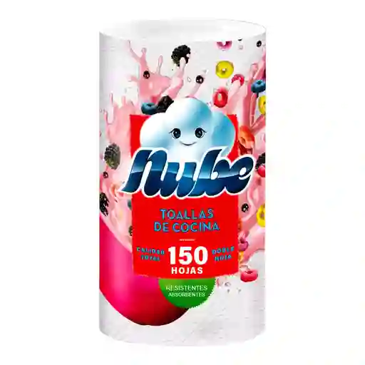 Toalla Cocina Nube Blanca 2 Hojas Rollo