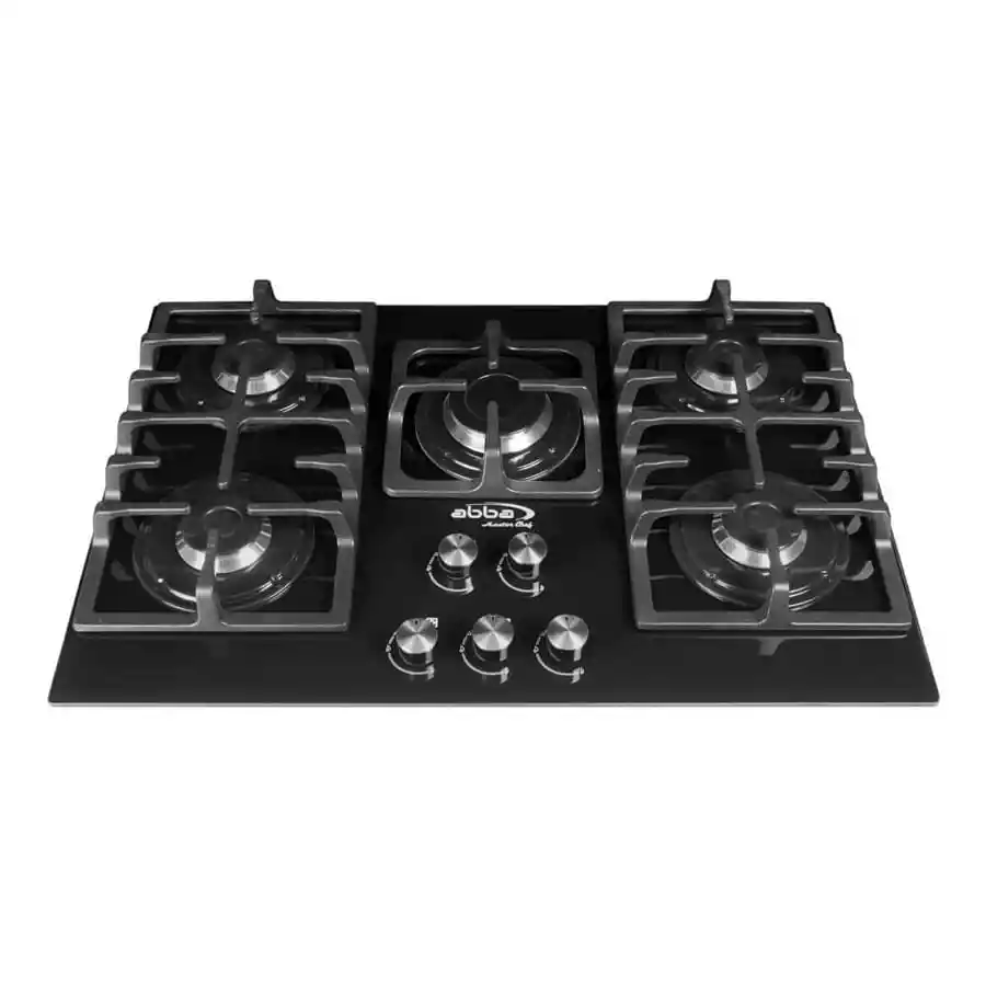 Estufa de Empotrar Abba Master Chef Gas Natural 5 Puestos Cg501v5dnn