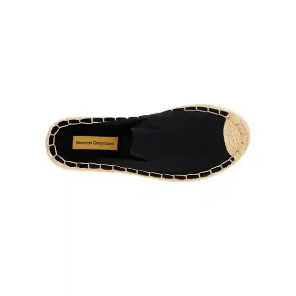 Zuecos Spadrilla Cleo Negro Talla 38