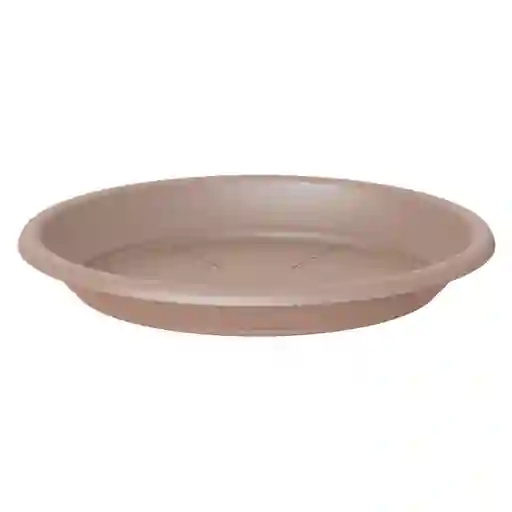 Plato Matera Plástico Capri Taupe Outzen