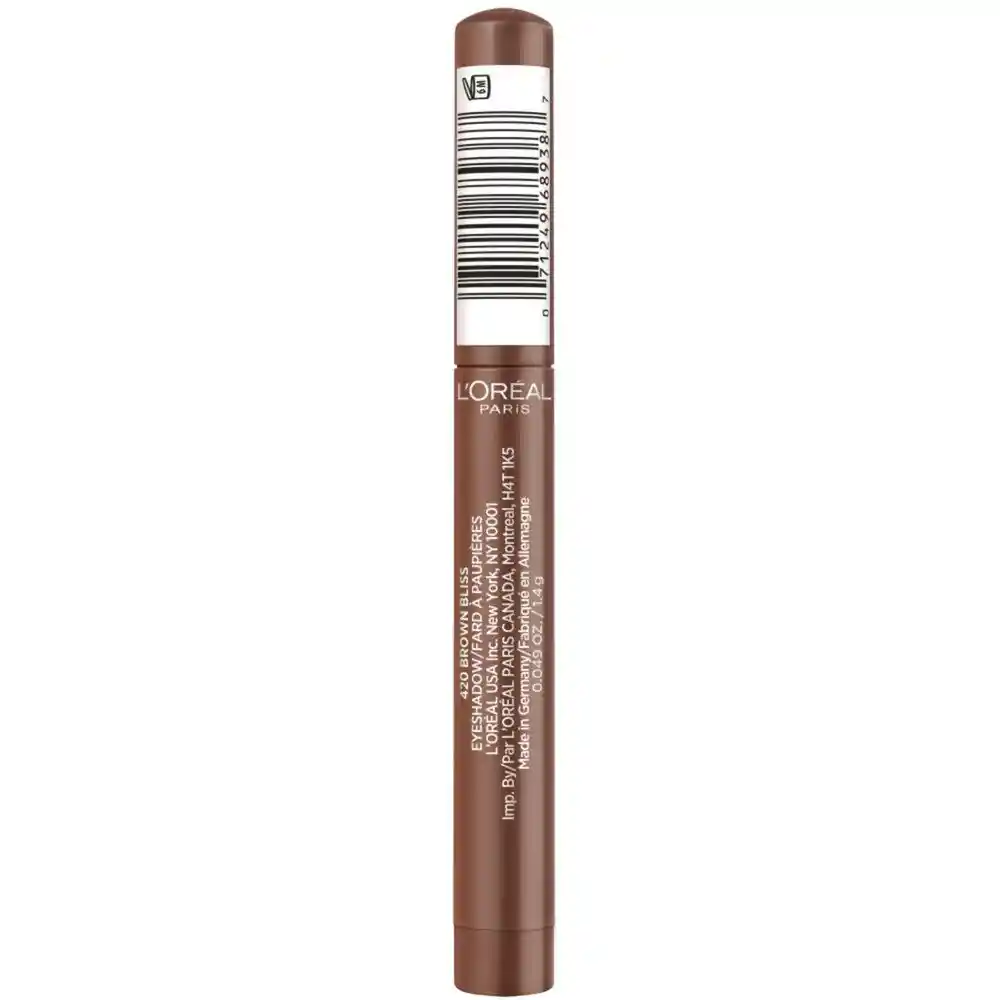 Lápiz Para Ojos Loreal Paris Le Shadow Stick Brown Bliss (1.4 Gr)