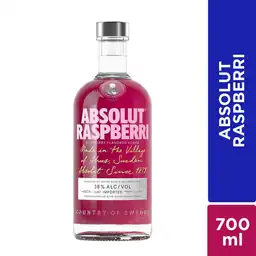 Absolut Vodka Sabor a Frambuesa