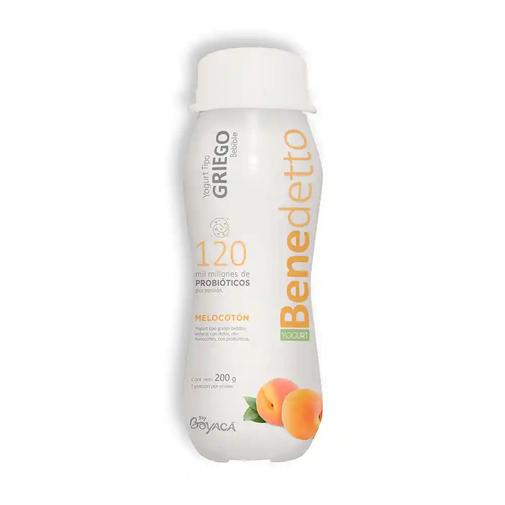 Yogurt Griego Bebible Melocoton Benedetto
