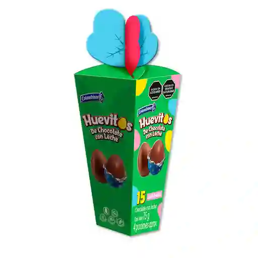 Colombina Estuche Huevitos Chocolate