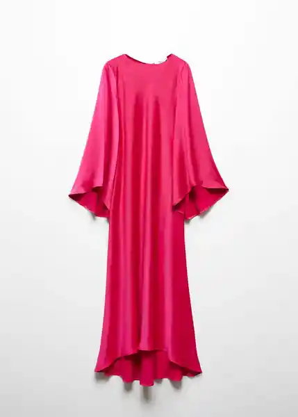 Vestido Rosa-A Fucsia Talla XS Mujer Mango