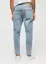 Pantalón Jean Tom Tejano Medio Talla 46 Hombre Mango