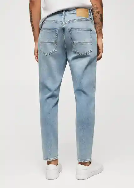 Pantalón Jean Tom Tejano Medio Talla 46 Hombre Mango