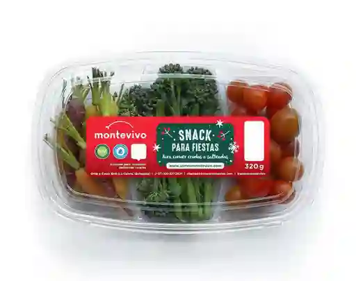 Snack de Verduras Para Fiestas