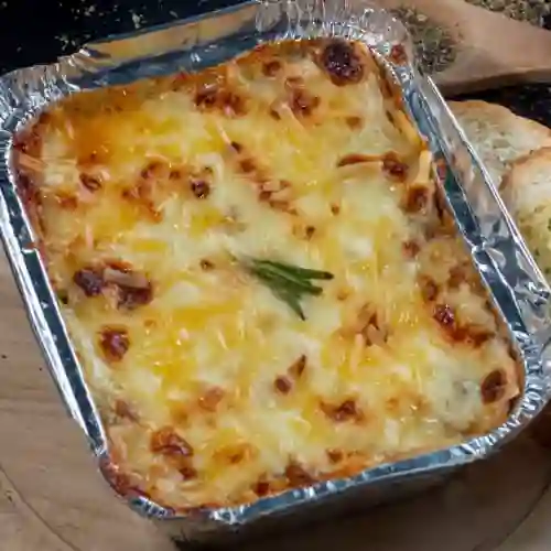 Lasagna Pollo Tocineta