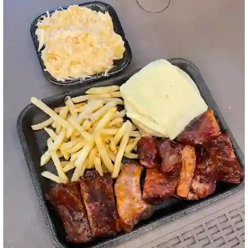 Costilla bbq ahumada