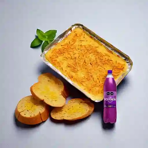 Combo Lasagna Doble + Gaseosa1. L