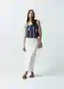 Camisa Coffe Azul Anochecer Ultra Oscuro T M 412G330 Naf Naf