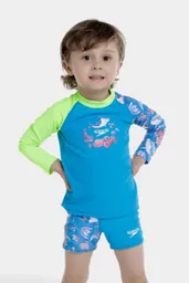 Camiseta Sunshine Hammerhead Heroes Bebé Masculino T. 4 Speedo