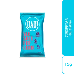 UAU! Snacks Crispetas Sal Marina 14gr