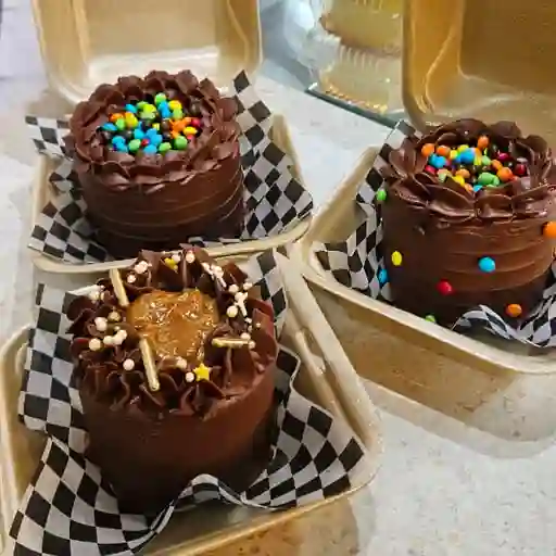 Mini torta de chocolate