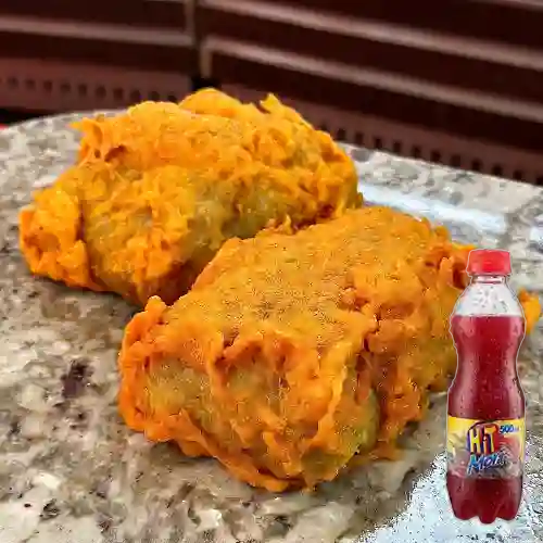 Combo Patacón Relleno + Hit Mora 500 ml