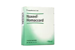 Nuxeel-Homaccord Solución Inyectable