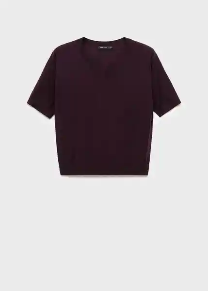 Jersey Kelly Vino Talla XS Mujer Mango