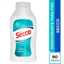 Secco Talco Desodorante para Pies