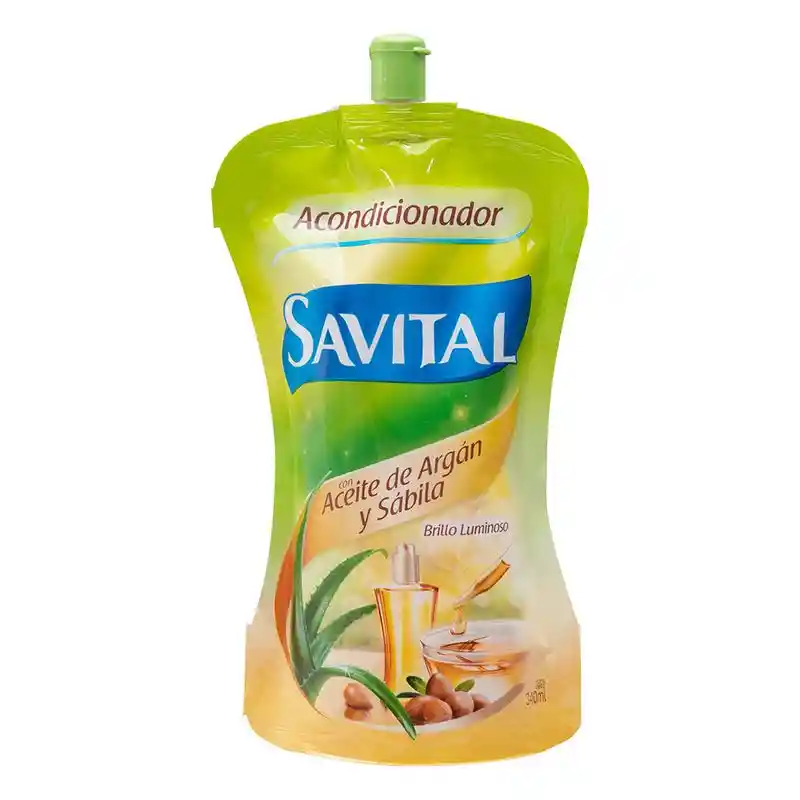 Savital Acondicionador con Aceite Argán y Sábila
