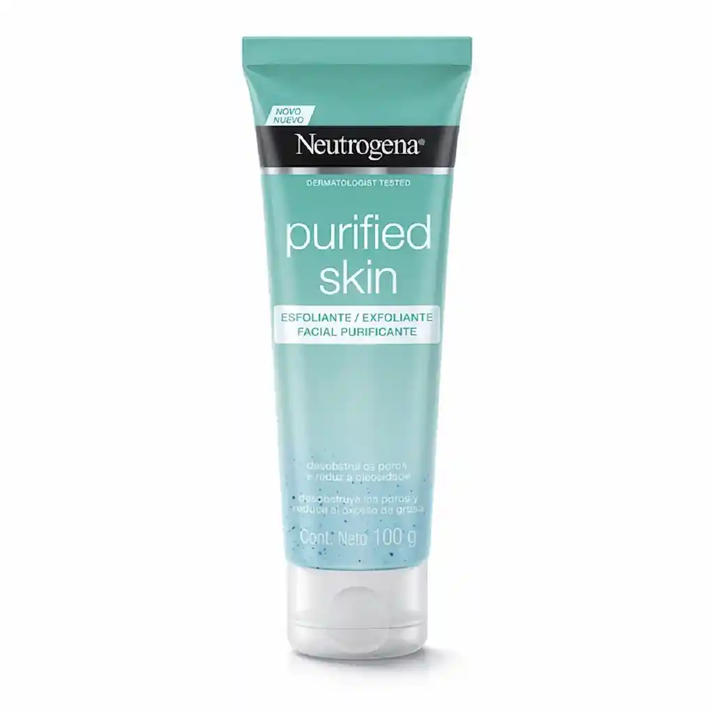 Neutrogena Exfoliante de Limpieza Purified Skin Gel 100 g