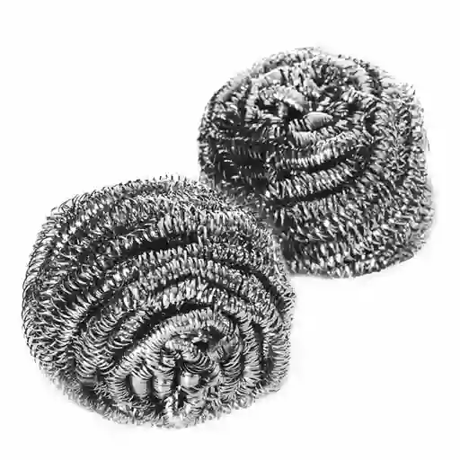 Espiral Abrasiva Plateada Inoxidable