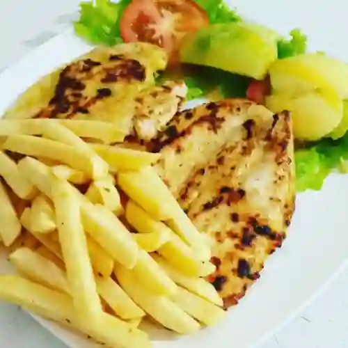 Pechuga a la Plancha + Coca Cola 400ml