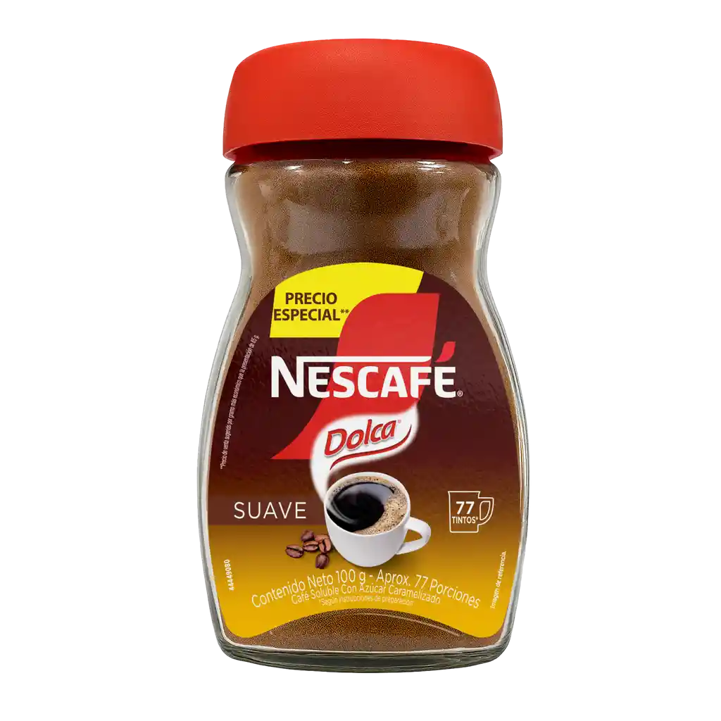 Café instantáneo NESCAFÉ Dolca x 100g