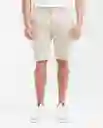 Short Colors Rocket Beige Perlado Claro Talla 28 Chevignon