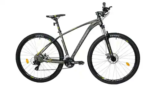 Optimus Bicicleta Aquila Shimano Negro Amarillo M