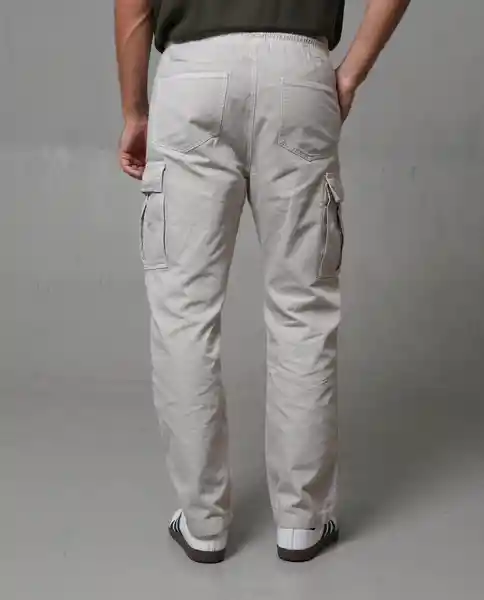 Pantalón Hombre Crudo Talla 34 163G003_CRU134403 Rifle