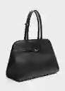 Bolso G Quim Negro Talla 99 Mujer Mango