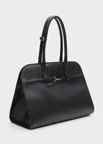 Bolso G Quim Negro Talla 99 Mujer Mango