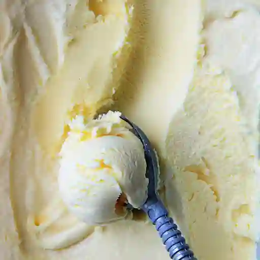 Helado de vainilla